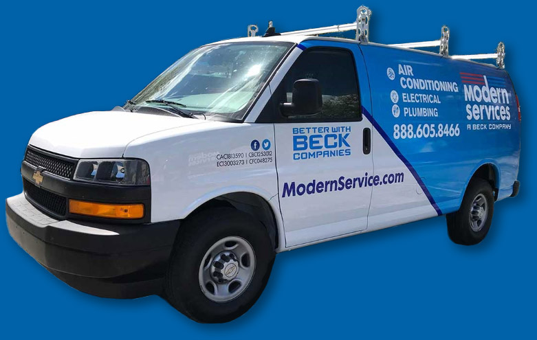 Modern Services Service Vehicle